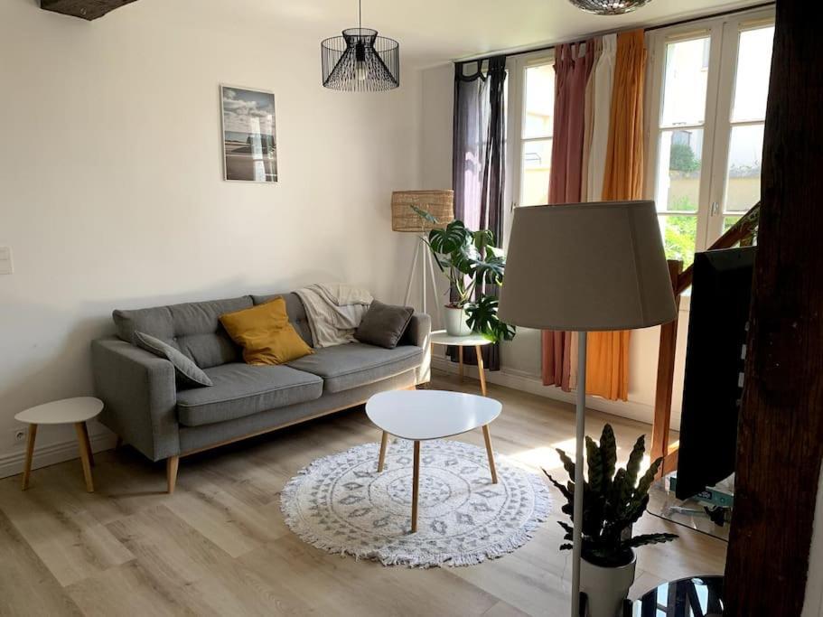Superbe Duplex Centre-Ville Avec Parking Gratuit Осер Экстерьер фото